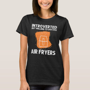 Camiseta Legal Ar Fryer Para Homens Cozinhar Gadget Cook