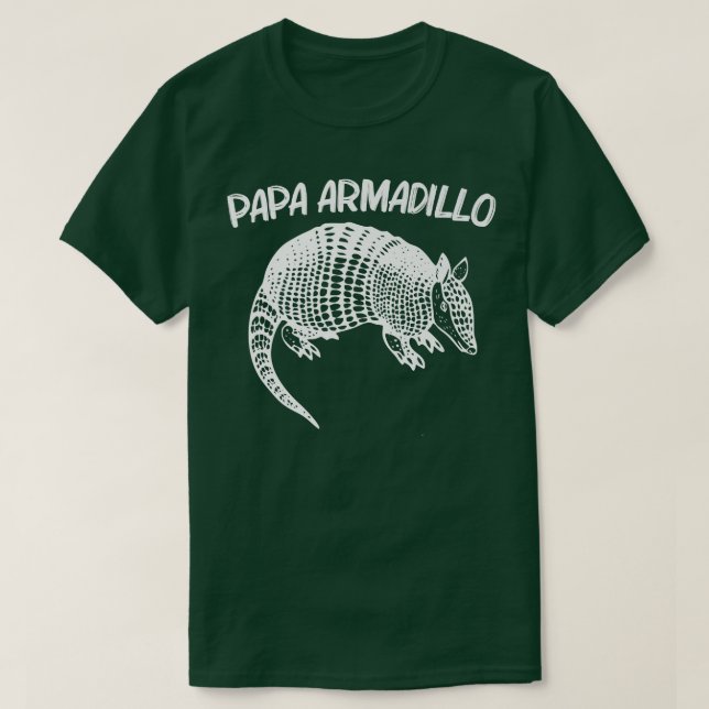 Camiseta Legal Armadillo Para Banhadas De Fada Rosa Gigante (Frente do Design)