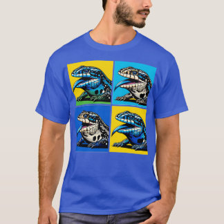 Camiseta Legal Arte da Língua Azul