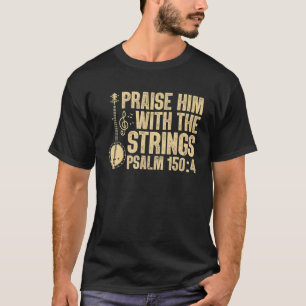 Camiseta Legal Arte Musical Banjo Bluegrass Para Homens Pio