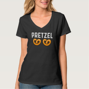 Camiseta Legal Arte Pretzel Para Homens Mulheres Nu Nu Nu P
