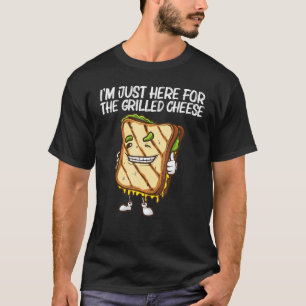 Camiseta Legal Arte Queijo Grelha Para Homens Mulheres Sand