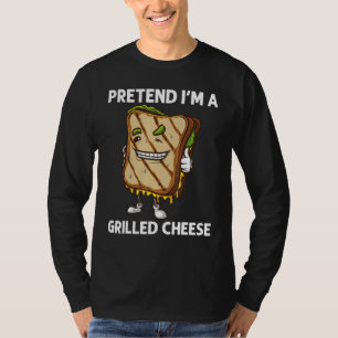 Camiseta Legal Arte Queijo Grelha Para Homens Mulheres Sand