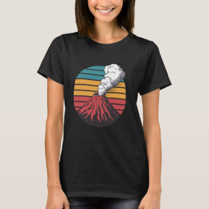 Camiseta Legal Arte Vulcânica Para Homens Mulheres Crianças