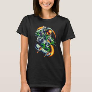 Camiseta Legal astronauta Skateboard Vintage Space Skateb