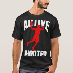 Camiseta Legal Ativo Jogador de Basquete Mulheres