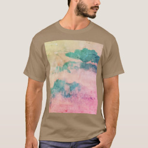 Camiseta Legal Azul Grunge Watercolor Sky Landscape