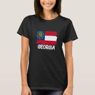 Camiseta Legal bandeira da Geórgia