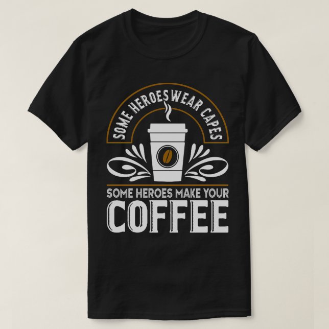 Camiseta Legal Barista Para Homens Espresso Latte Art Coff (Frente do Design)