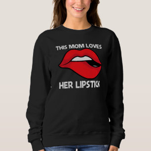 Camiseta Legal Batom Para Mamãe Maquete Cosmético