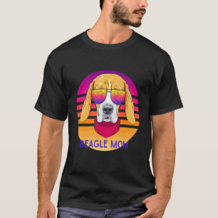 Camiseta Legal Beagle Mãe Cachorro Dia de as mães
