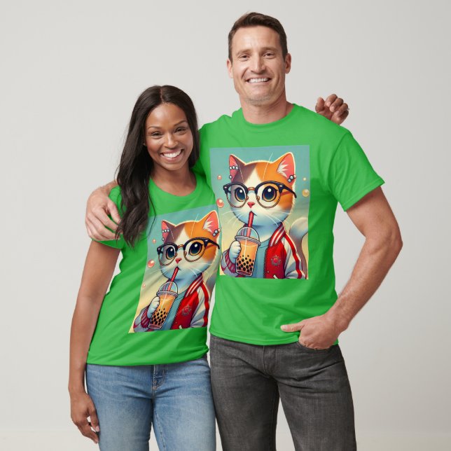 Camiseta Legal bebendo de gato (Unissex)