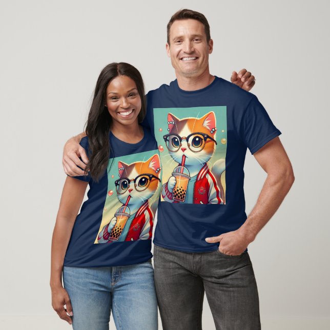 Camiseta Legal bebendo de gato (Unissex)