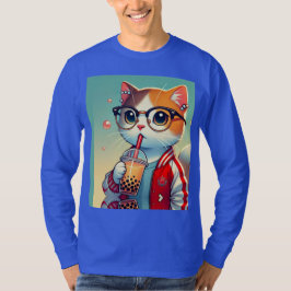 Camiseta Legal bebendo de gato