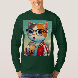 Camiseta Legal bebendo de gato