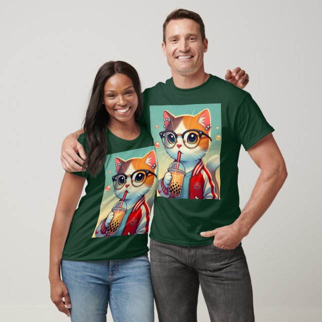 Camiseta Legal bebendo de gato (Unissex)