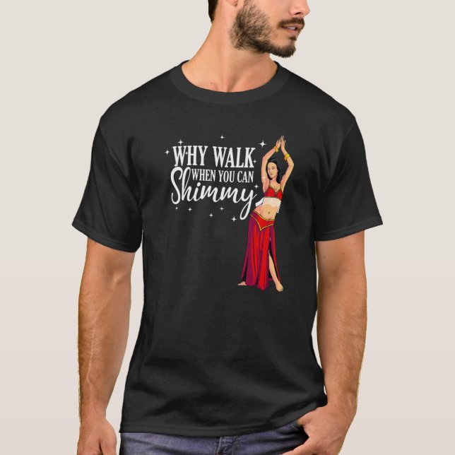 Camiseta Legal Belly Dançando Homens Mulheres Dança Árabe S (Frente)