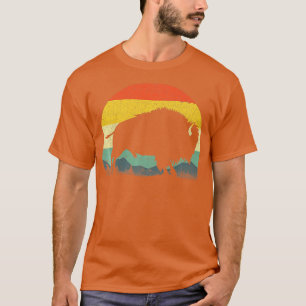 Camiseta Legal Bison Design para Homens Mulheres Crianças B