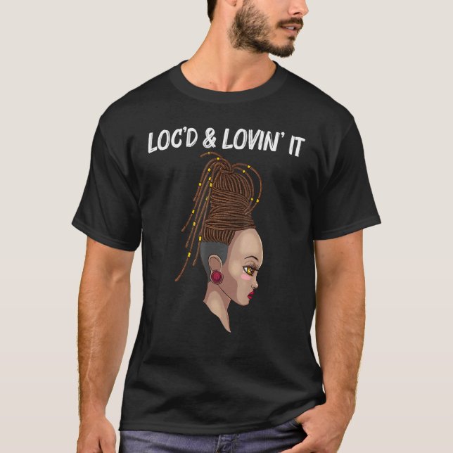 Camiseta Legal Bloqueios Para Mulheres Bloqueadas Dreadlock (Frente)