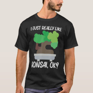 Camiseta Legal Bonsai para Masculinas Jardim 1
