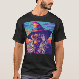 Camiseta Legal Bruxa Retro Sunset