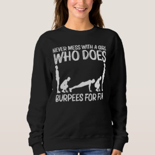 Camiseta Legal Burpee Para Garotas Malhações Exe