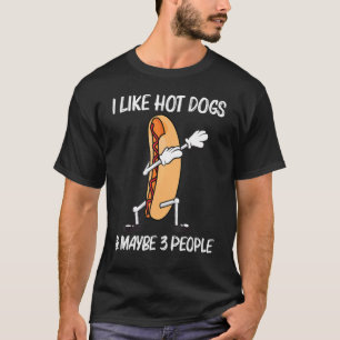 Camiseta Legal Cachorro Quente Para Homens Mulheres Cortada