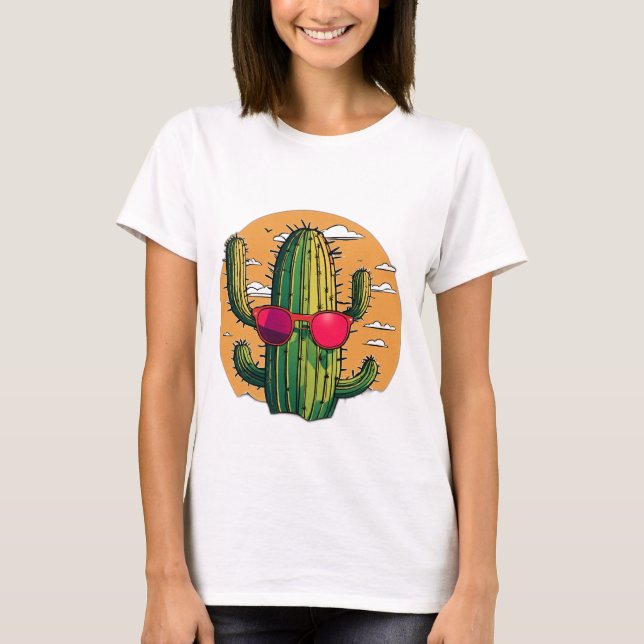 Camiseta Legal Cactus Sunset (Frente)