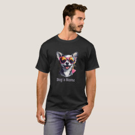 Camiseta Legal cão Chihuahua com óculos de sol