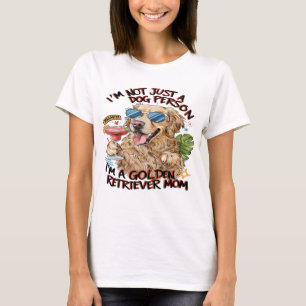 Camiseta Legal cão com óculos de sol bebendo bebida