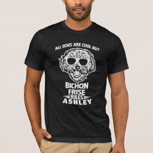 Camiseta Legal Cão de Regra de Bichon Frisé