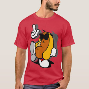 Camiseta Legal Cão Quente Padrão T