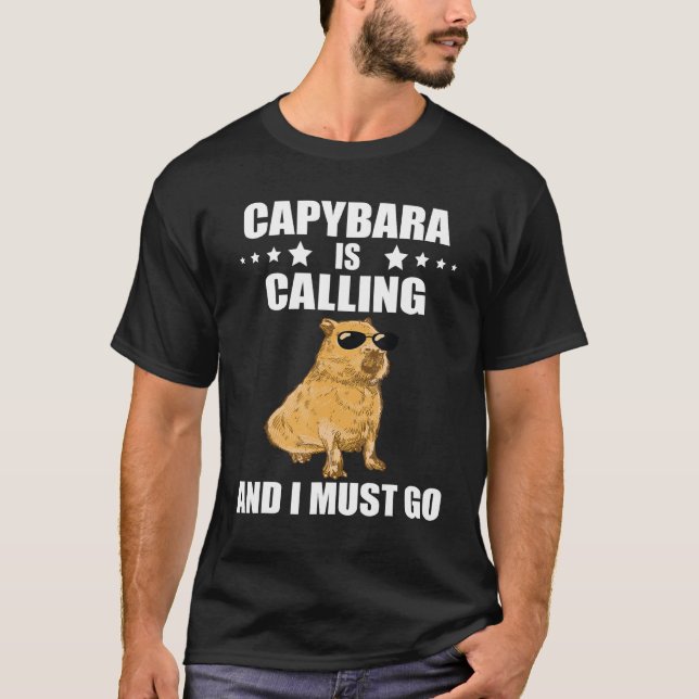Camiseta Legal Capybara Capybara Rodent Animal Capybara Cal (Frente)