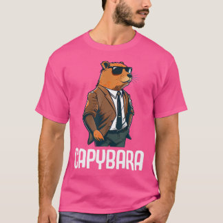 Camiseta Legal Capybara Sunglass Water Pig Sul América C