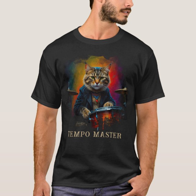Camiseta *~* Legal Cat AP91 DRUMMER Player Percussionista (Frente)