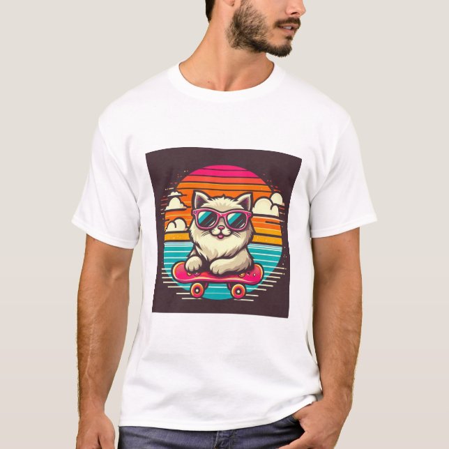 Camiseta "Legal Cat Cruiser" (Frente)