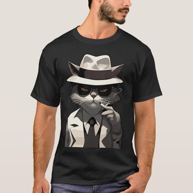 Camiseta Legal Cat Noir: Suave e Misterioso Felino (Frente)