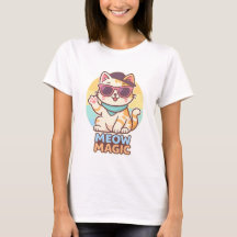 Legal Cat Vibes - Meow Magic Summer Tee"