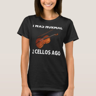 Camiseta Legal Cello Para Homens Jogador Cello Orador Music
