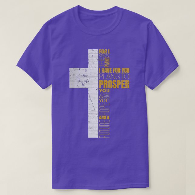 Camiseta Legal Christian s Men Jeremiah 2911 Gifts Bíblia V (Frente do Design)