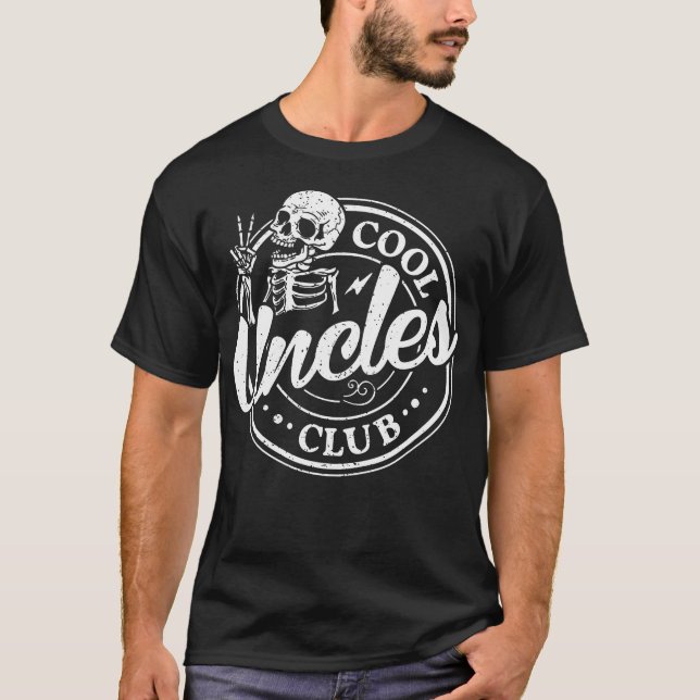 Camiseta Legal Clube de Tios Une Tio Novo Engraçado (Frente)