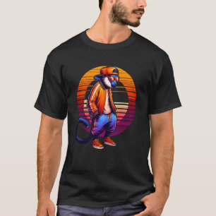 Camiseta Legal Colobus Mackey Moderno Estilo Urbano Sunset