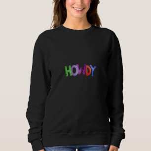 Camiseta Legal Colorida Howdy Rodeo Cowgirl Wes