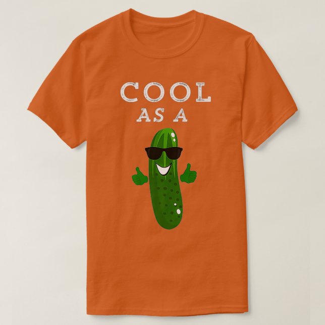 Camiseta Legal Como Um Pepino Criança Engraçada Idiom Cute  (Frente do Design)