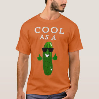Camiseta Legal Como Um Pepino Criança Engraçada Idiom Cute 