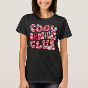 Camiseta legal consciência de canceres de sangue do clube d