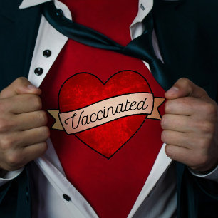 Camiseta Legal Coração Vermelho Retrodiverso Com Banner V