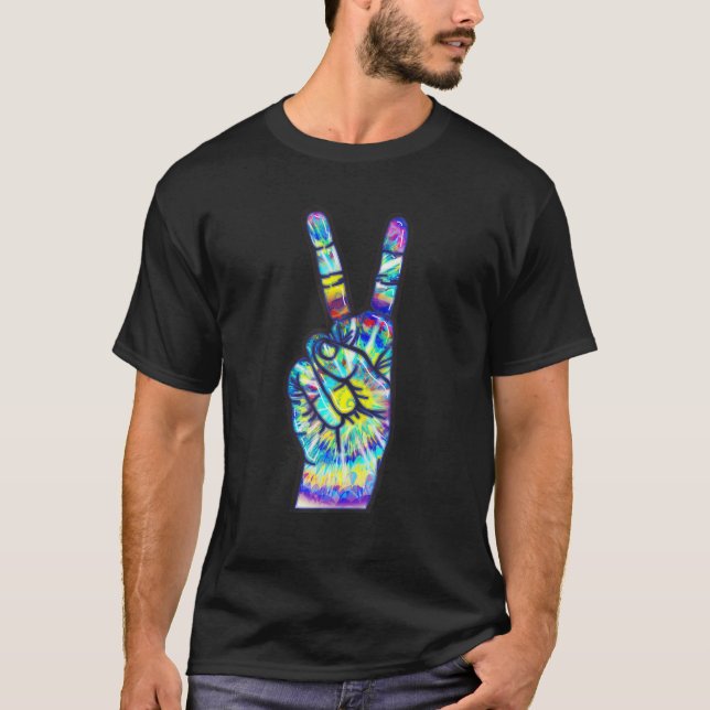 Camiseta Legal Corda De Mão De Paz Para Meninos E Meninas (Frente)