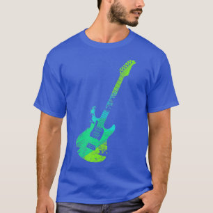 Camiseta Legal Corda de Violão Elétrica Arte Engraçado Slog