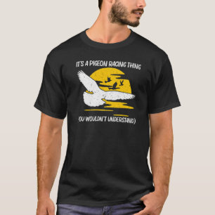Camiseta Legal Corrida De Pombo Para Homens Homens Homens H